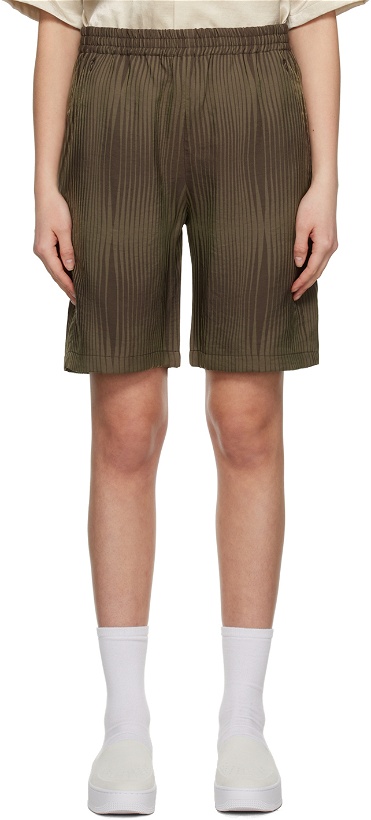 Photo: NEEDLES Brown Striped Shorts