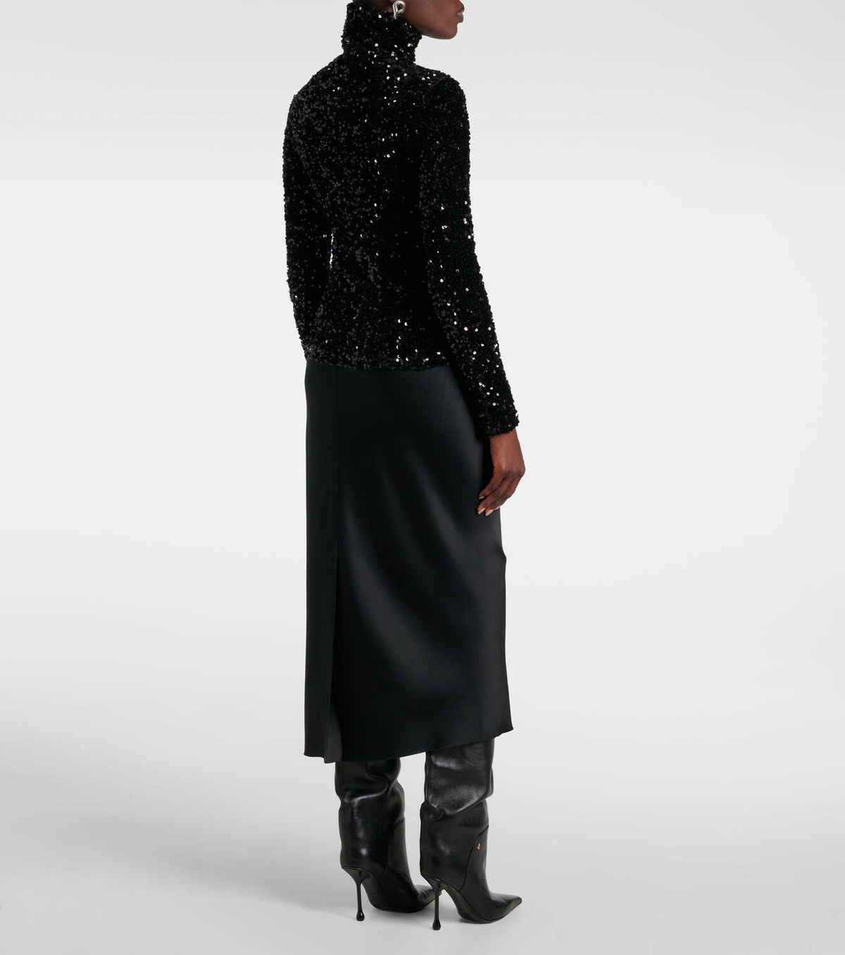 Xu Zhi Sequined top