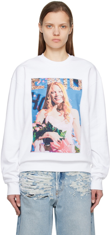 Photo: JW Anderson White Carrie Sweatshirt