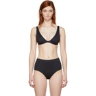 Her Line Black Audrey Bikini Top