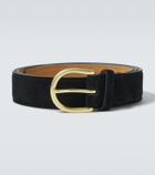 George Cleverley Suede belt