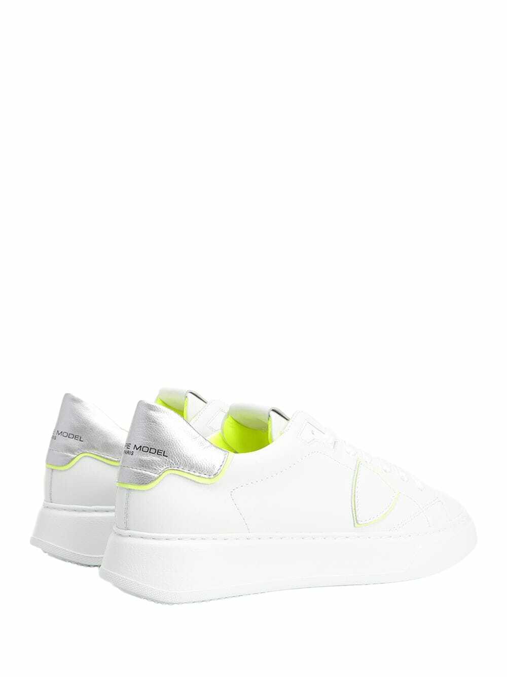 スニーカー Philippe Model White Temple Low-Top Sneakers Temple Sneakers: Man's White Shoes | Philippe Model Paris