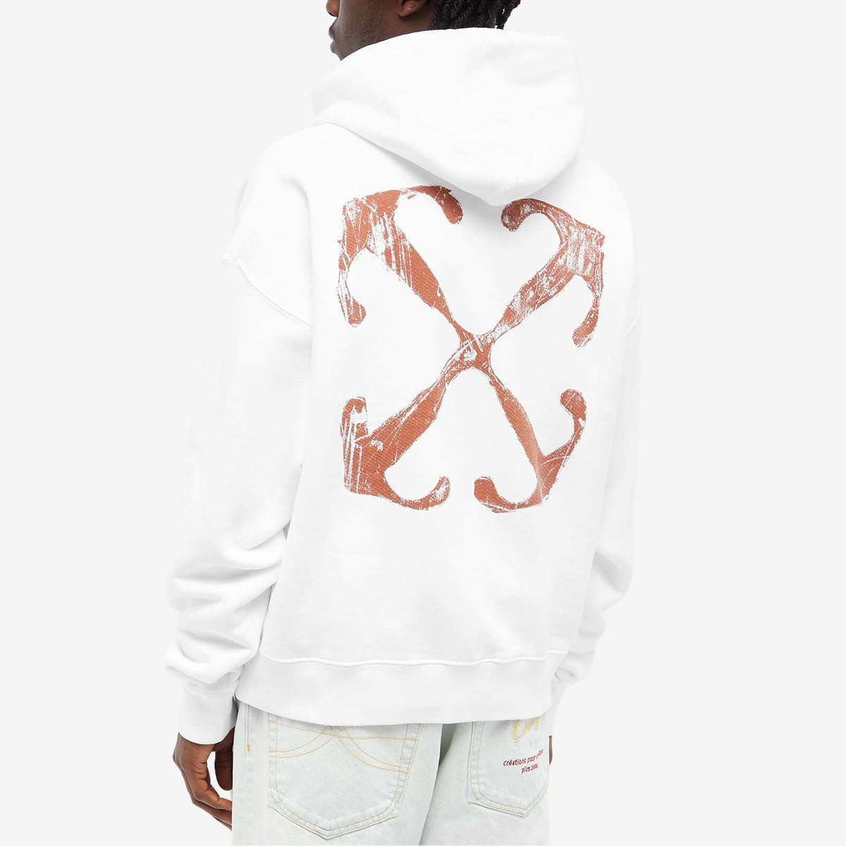 【送料&関税込】Off-White Scratch Arrow Sweatshirt Off-White Kids Arrow-sketch Sweatshirt | Black | FARFETCH