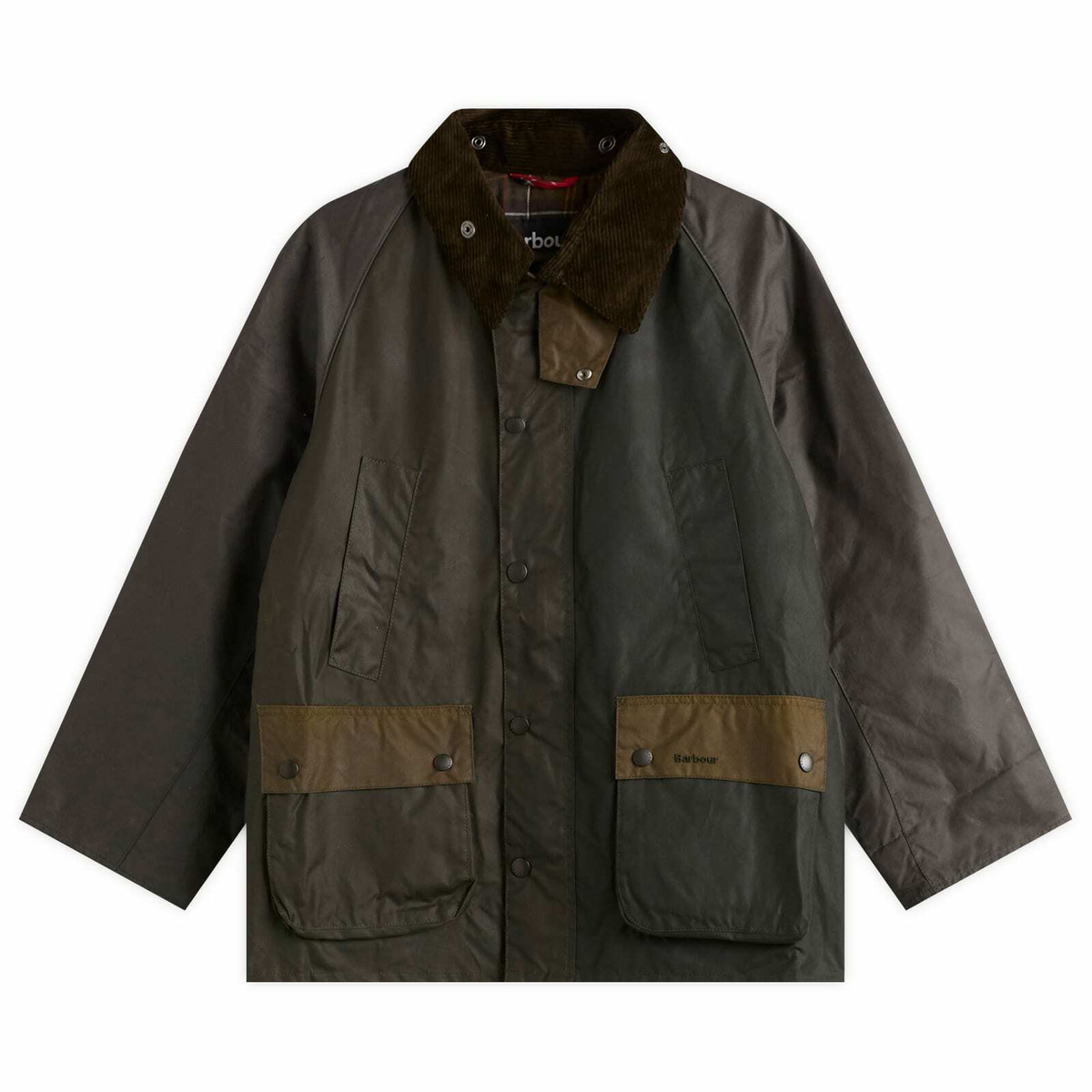 Barbour - SL Bedale Slim-Fit Waxed-Cotton Hooded Jacket - Green