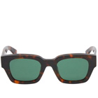 Off-White Zurich Sunglasses in Havana/Green