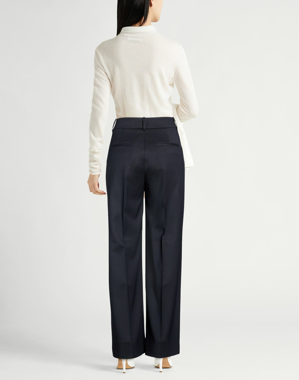 Peserico Womens Pants Midnight in Blue