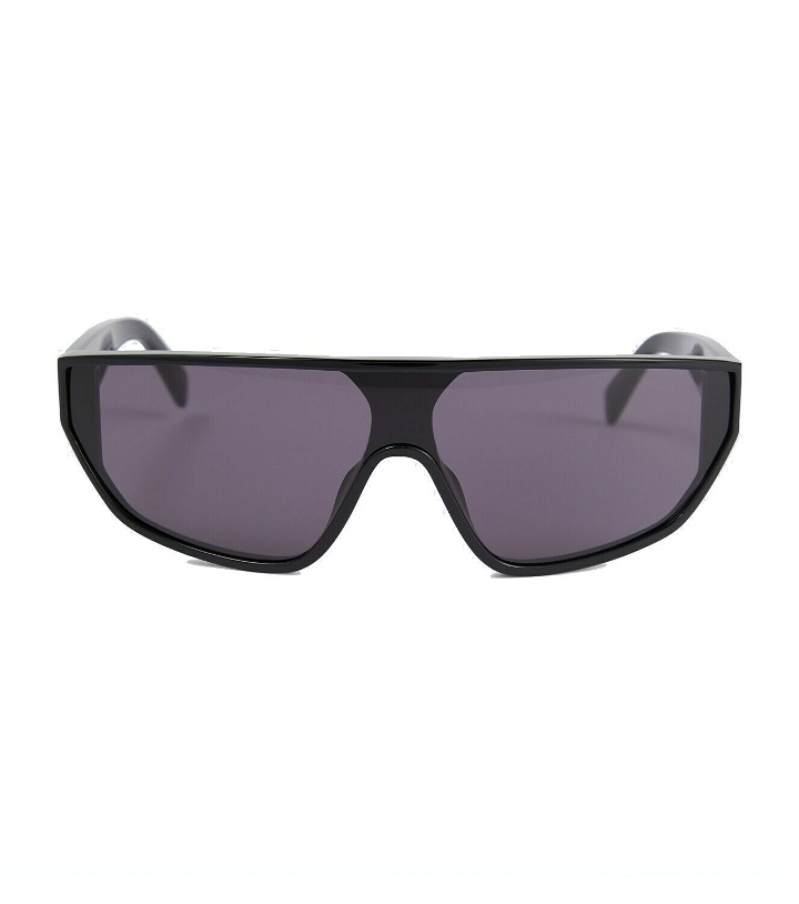 Photo: Celine Eyewear Rectangle-frame acetate sunglasses