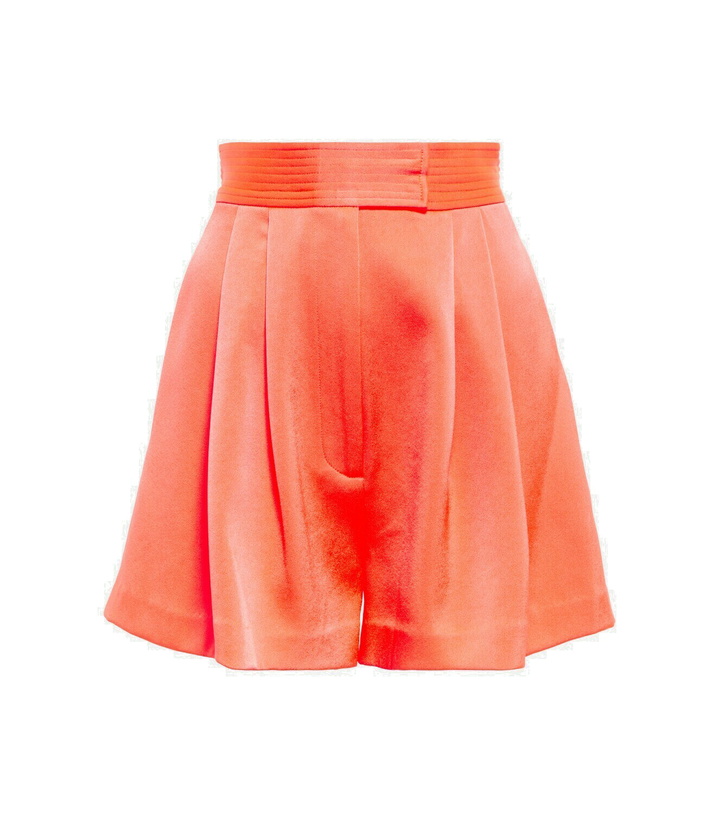 Photo: Alex Perry Porter crêpe satin shorts