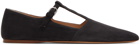 Gabriela Hearst Black Lola Ballerina Flats