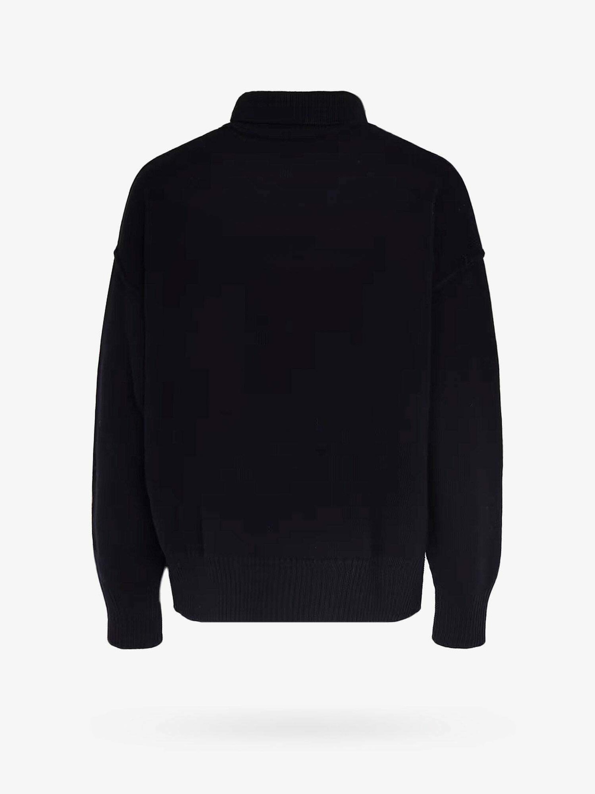 Ami Paris Sweater Black Mens AMI