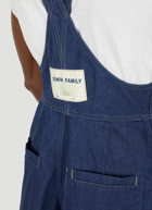 Bib and Brace Dungaree Jeans in Blue