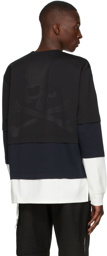 mastermind WORLD Multicolor Layered Long Sleeve T-Shirt