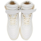 Fear of God White Basketball High-Top Sneakers