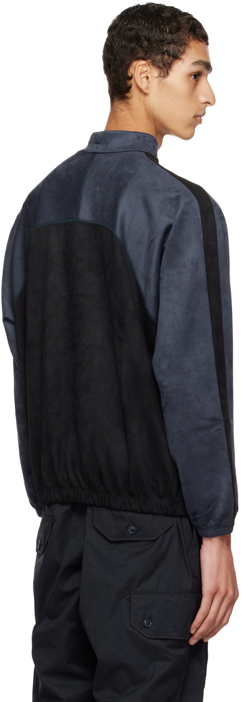 Sasquatchfabrix. Navy & Black Half-Zip Sweatshirt