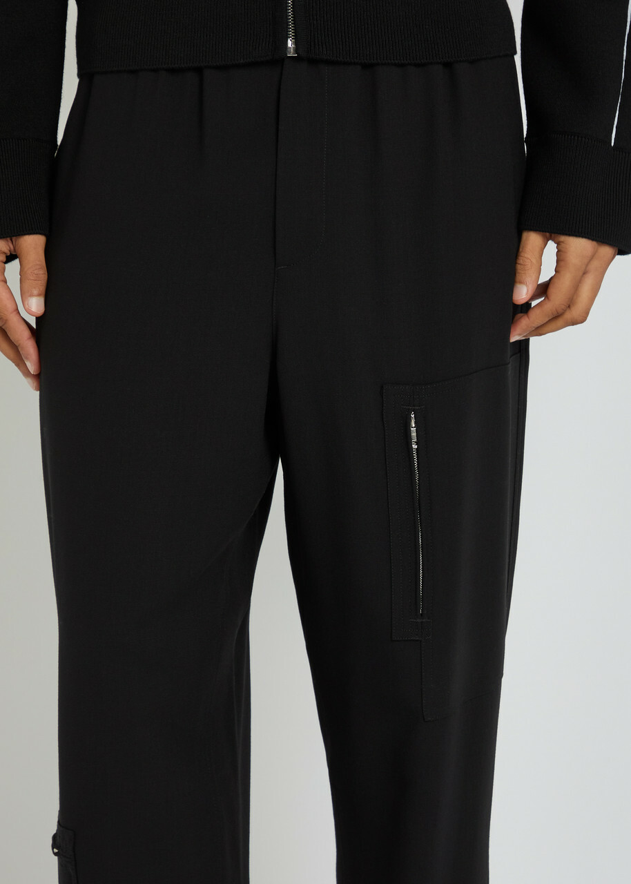 Givenchy Utility Wool Trousers Black