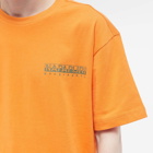 Napapijri Men's T-Shirt in Orange