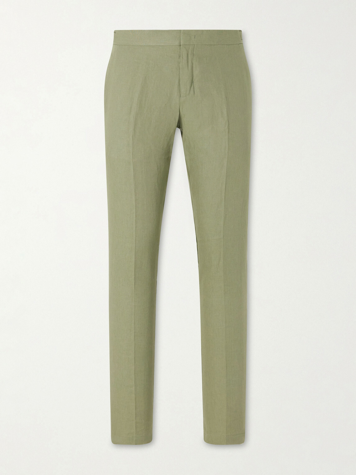 Orlebar Brown - Griffon Tapered Linen Trousers - Green