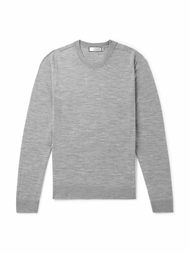 Photo: Canali - Wool Sweater - Gray