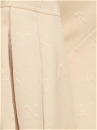 MAX MARA - Cotton Jersey Mini Dress W/ Drawstring