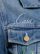 CASABLANCA - Embroidered Denim Jacket