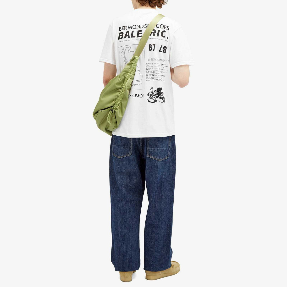 Boys Own Men's Bermonsey 1987 T-Shirt in White