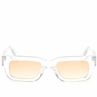 Maison Kitsuné Men's Mk X Chimi 05 Small Clear in Transparent