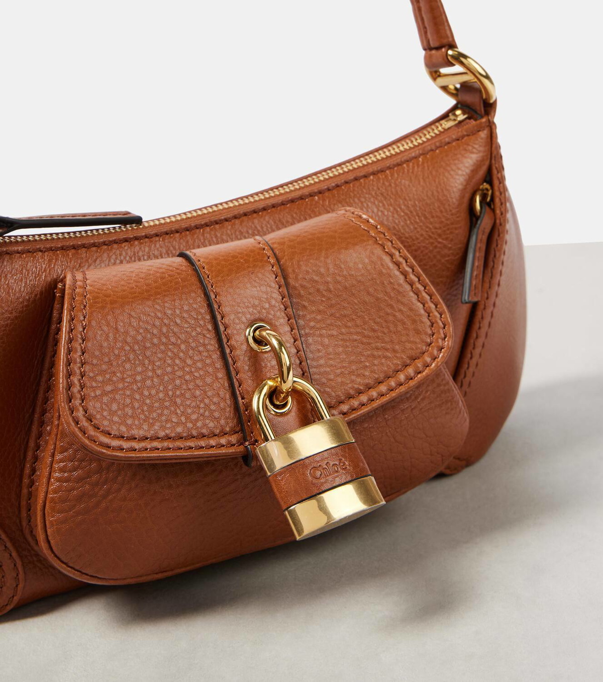 Chloé The 99 Small leather shoulder bag Chloe