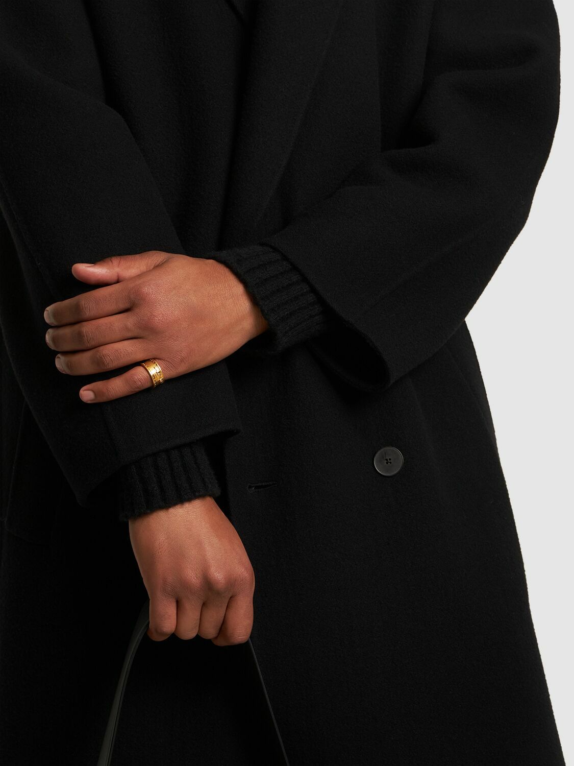 Balmain Rings BALMAIN - Signature Tubular Brass Ring Balmain