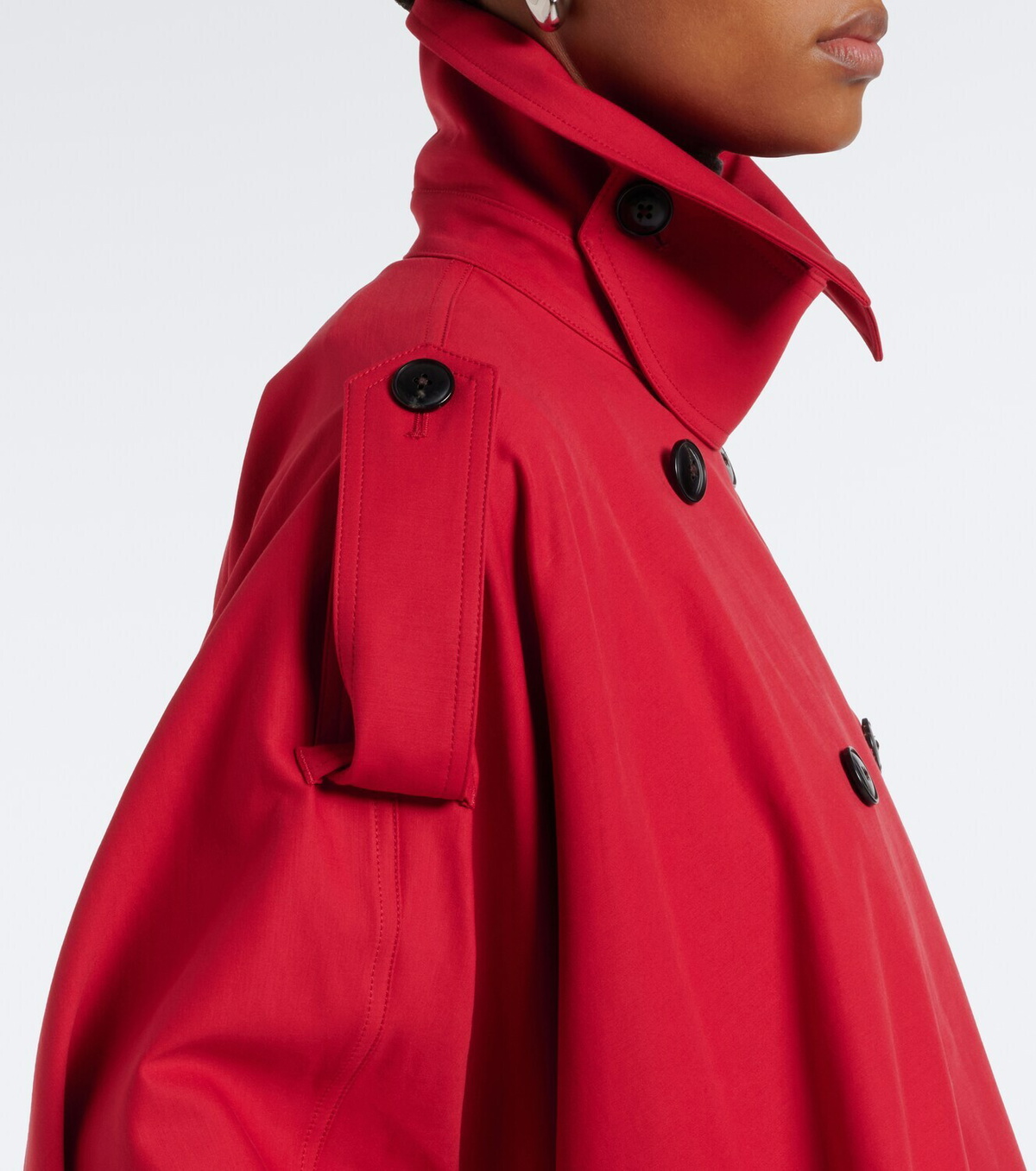 Róhe Cotton-blend trench coat