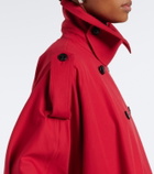 Róhe Cotton-blend trench coat