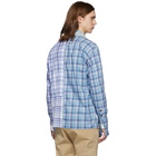 Greg Lauren Blue Paul and Shark Edition Kimono Shirt