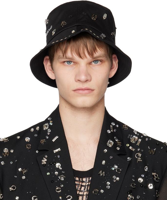 Photo: Feng Chen Wang Black Decorated Bucket Hat