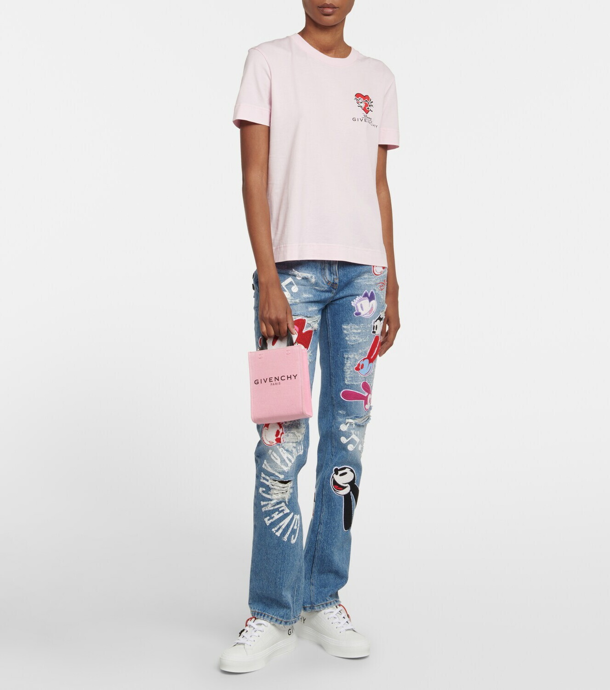 トートバッグ GIVENCHY G-Tote Mini Shopping Bag Givenchy G Tote ミニバッグ | ニュートラル | FARFETCH JP