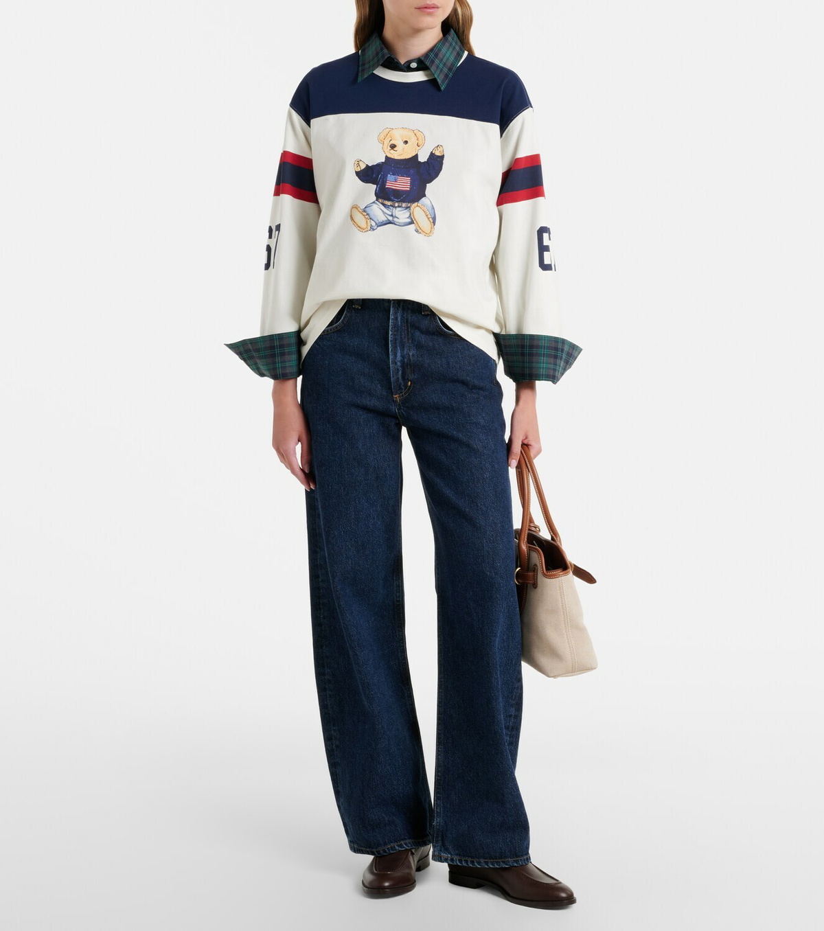 Polo Ralph Lauren Printed cotton jersey sweatshirt