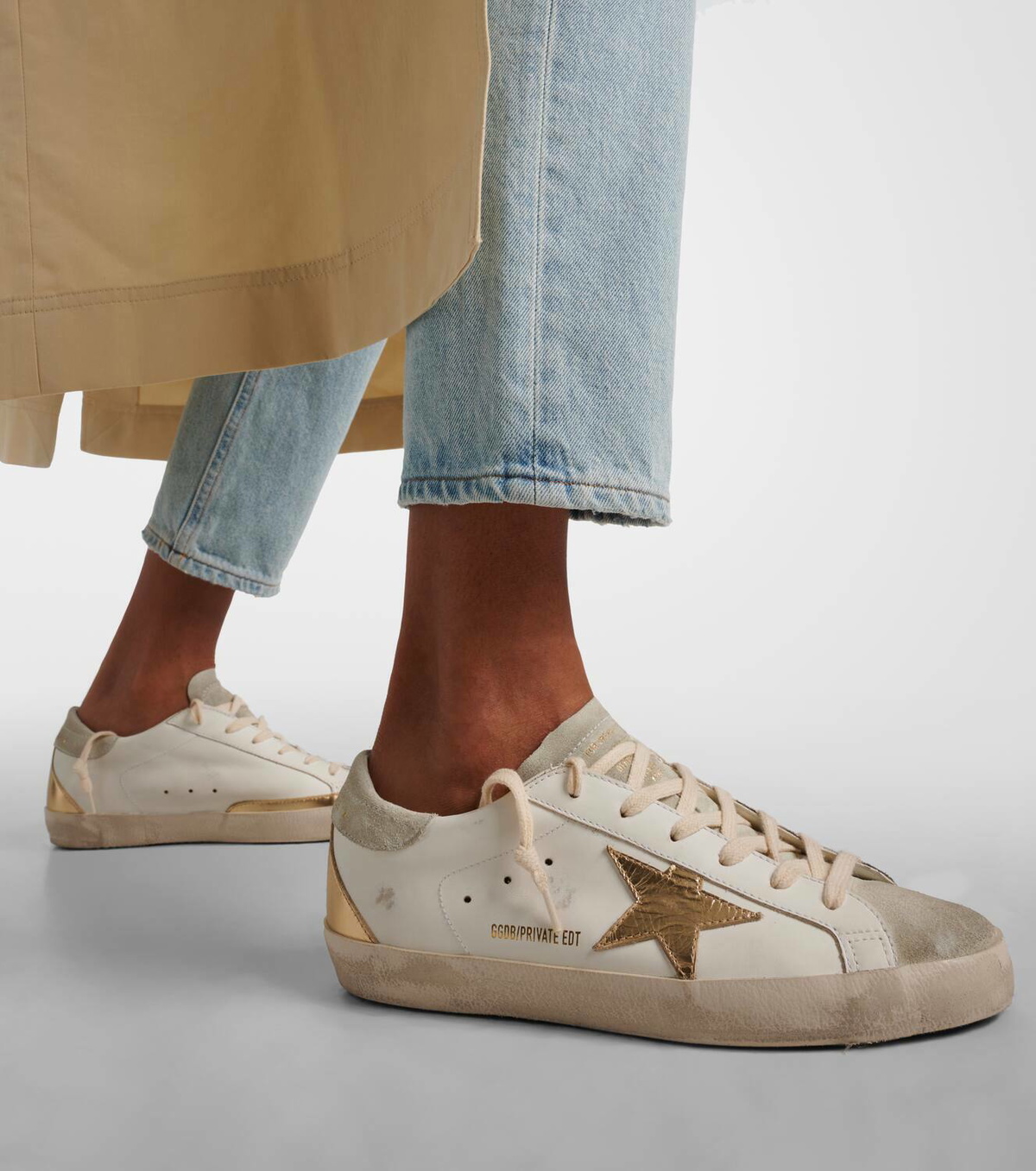 Golden Goose Superstar leather sneakers Golden Goose Deluxe