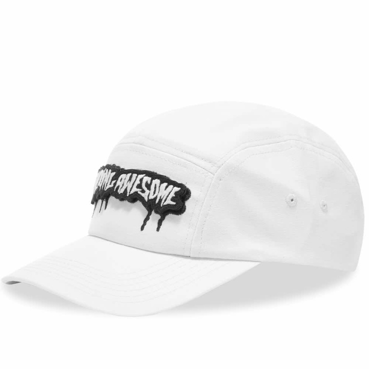 Photo: Fucking Awesome Men's Velcro Volley Strapback Cap in White