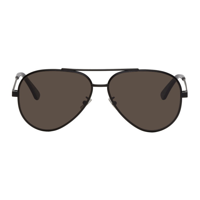 Photo: Saint Laurent Black Classic 11 Zero Sunglasses
