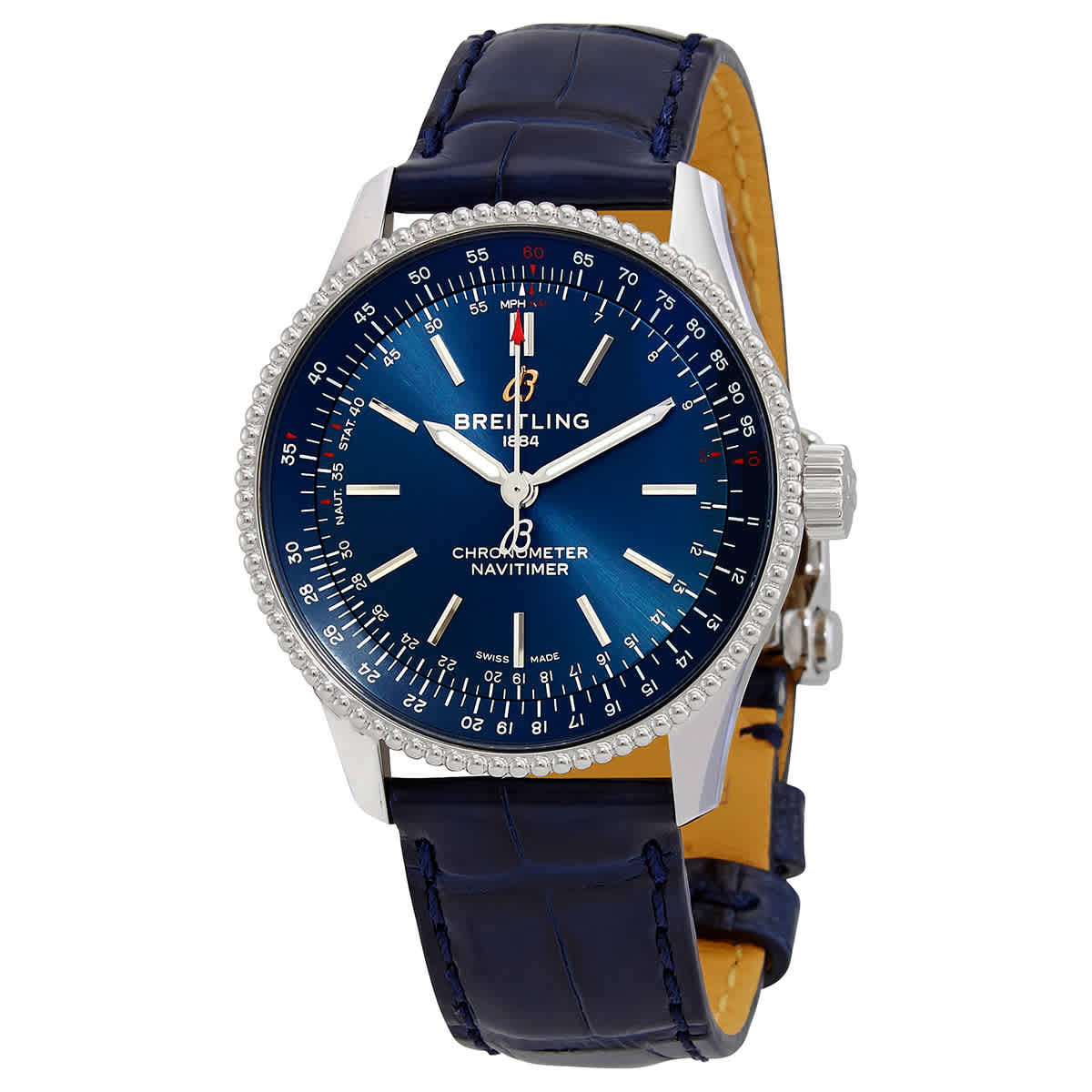 Breitling Navitimer Automatic Chronometer Blue Dial Ladies Watch A17395161C1P2