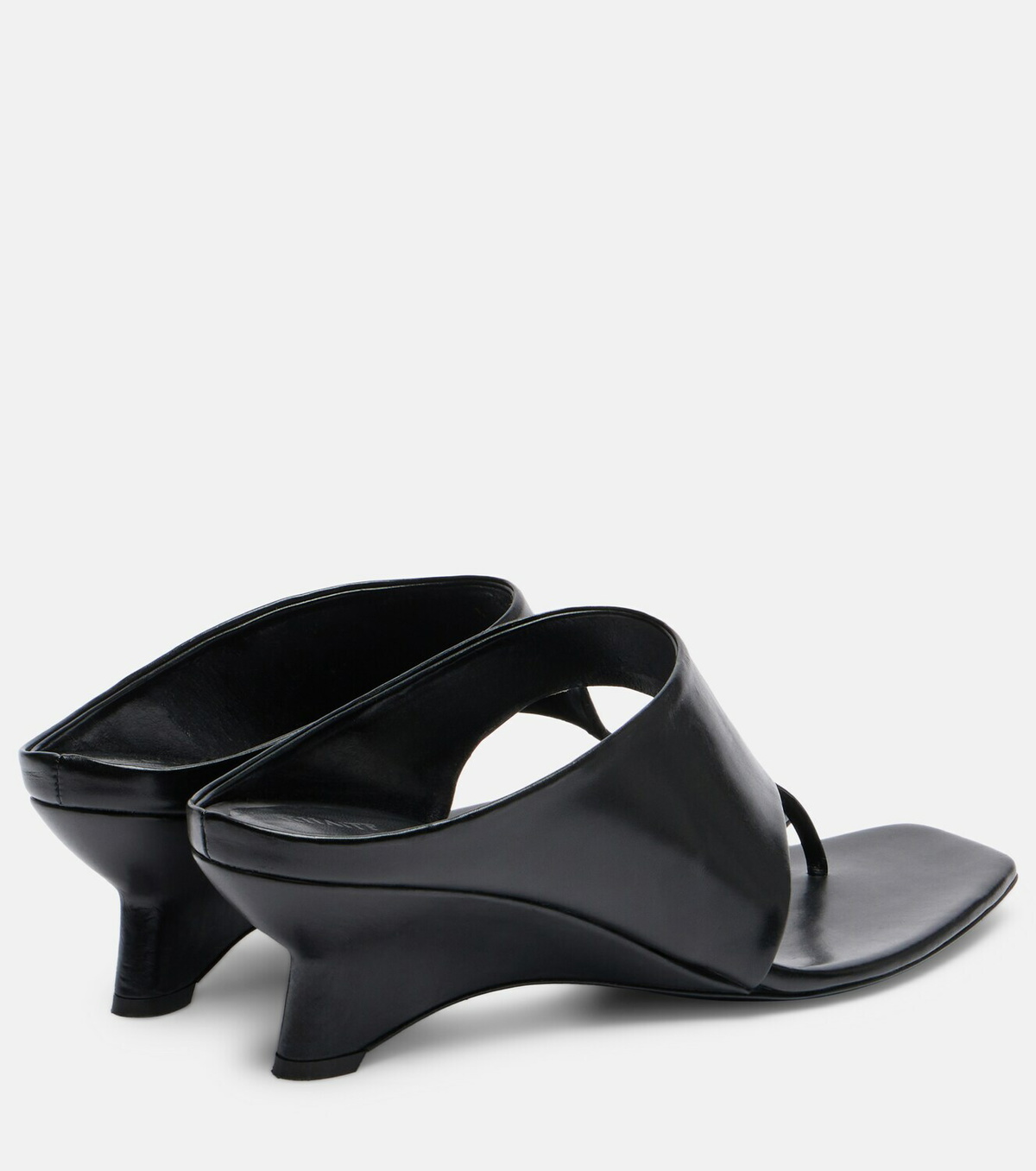 Khaite Marlow 55 leather thong sandals