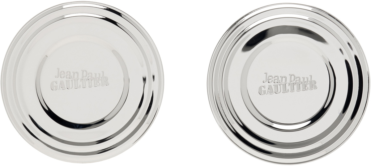 Jean Paul Gaultier Silver 'The Can' Earrings