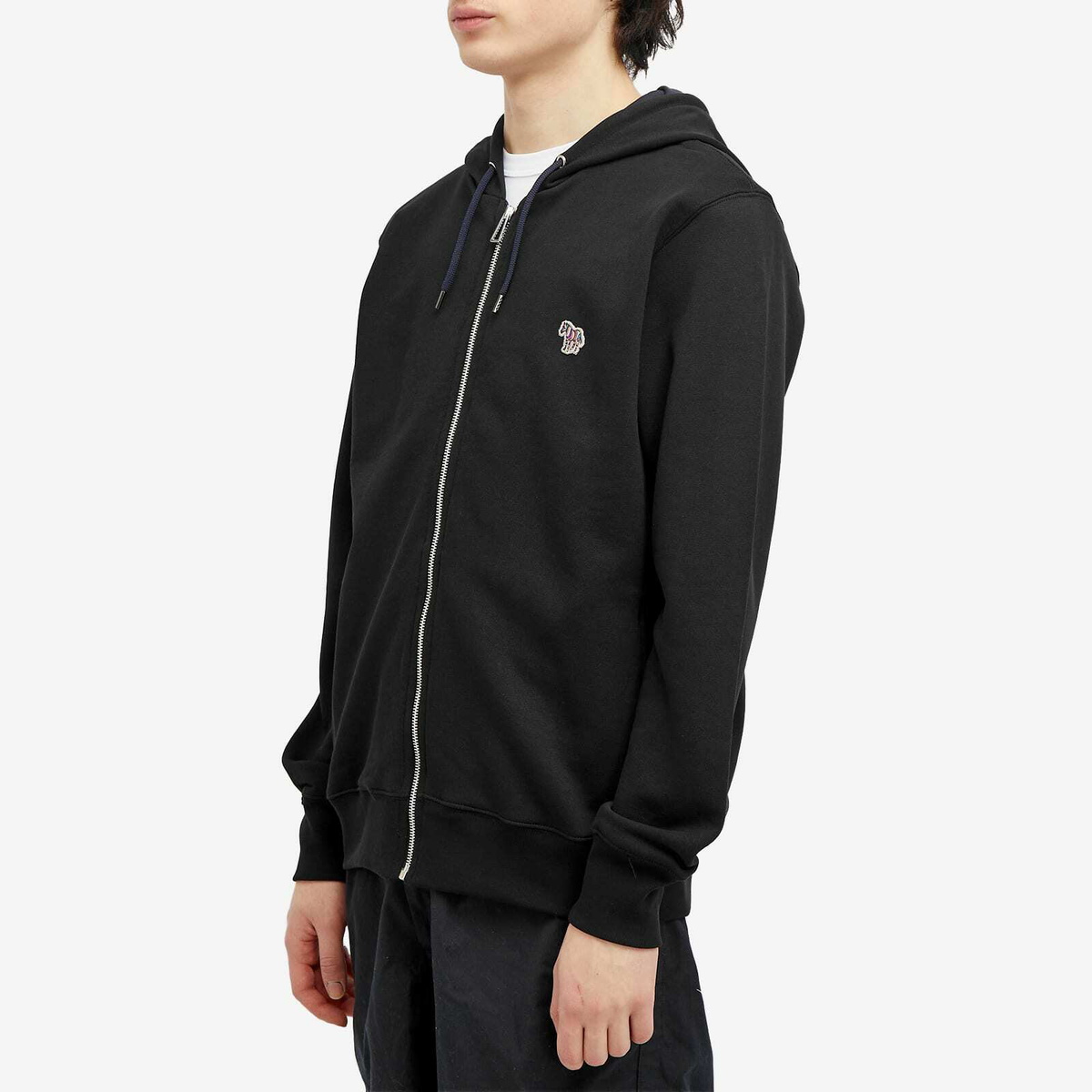 Paul Smith Men's Zebra Zip Hoodie in Black