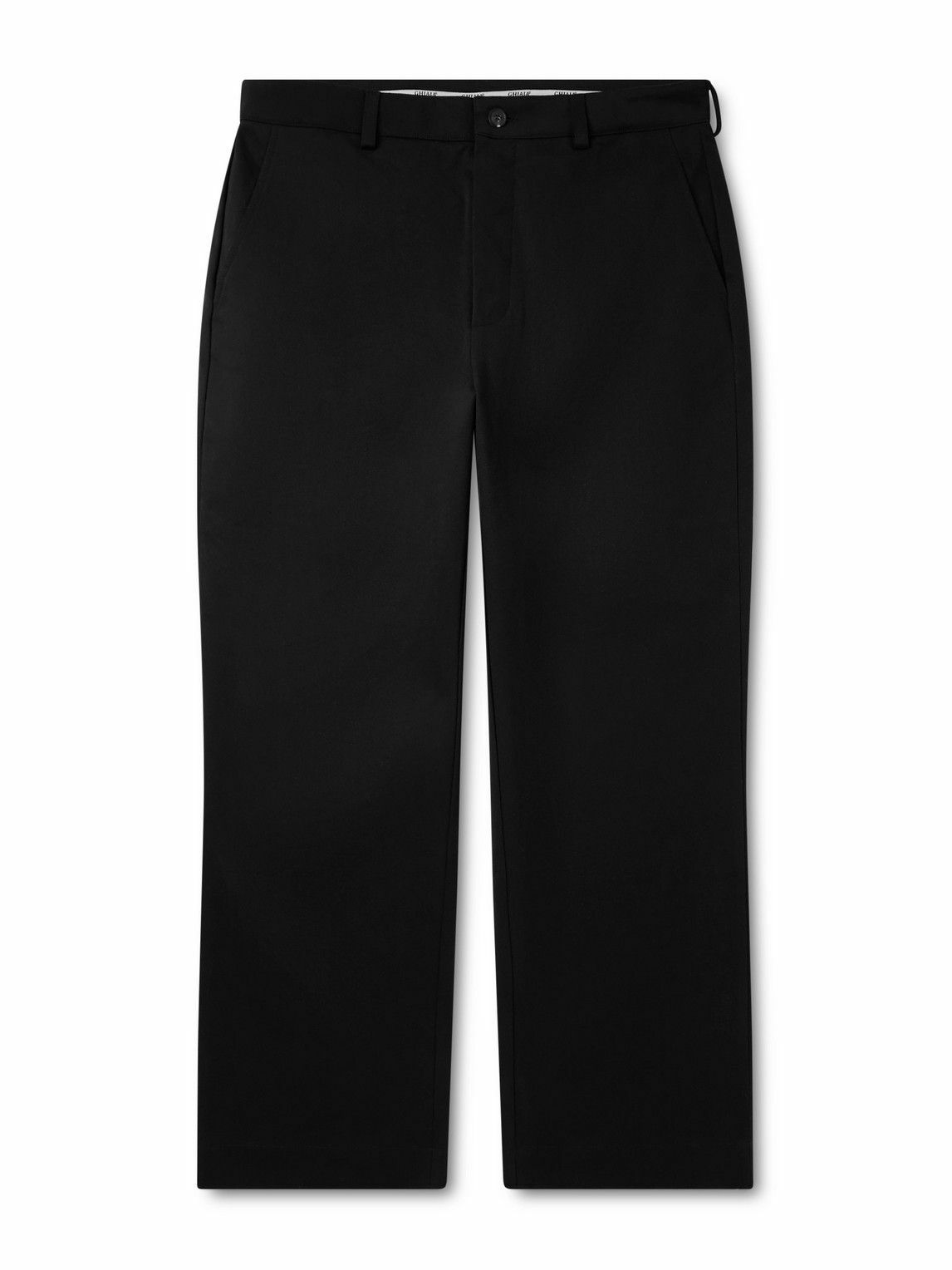 Ghiaia Cashmere - Straight-Leg Cotton Chinos - Black