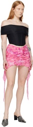 MISBHV Pink Camo Miniskirt