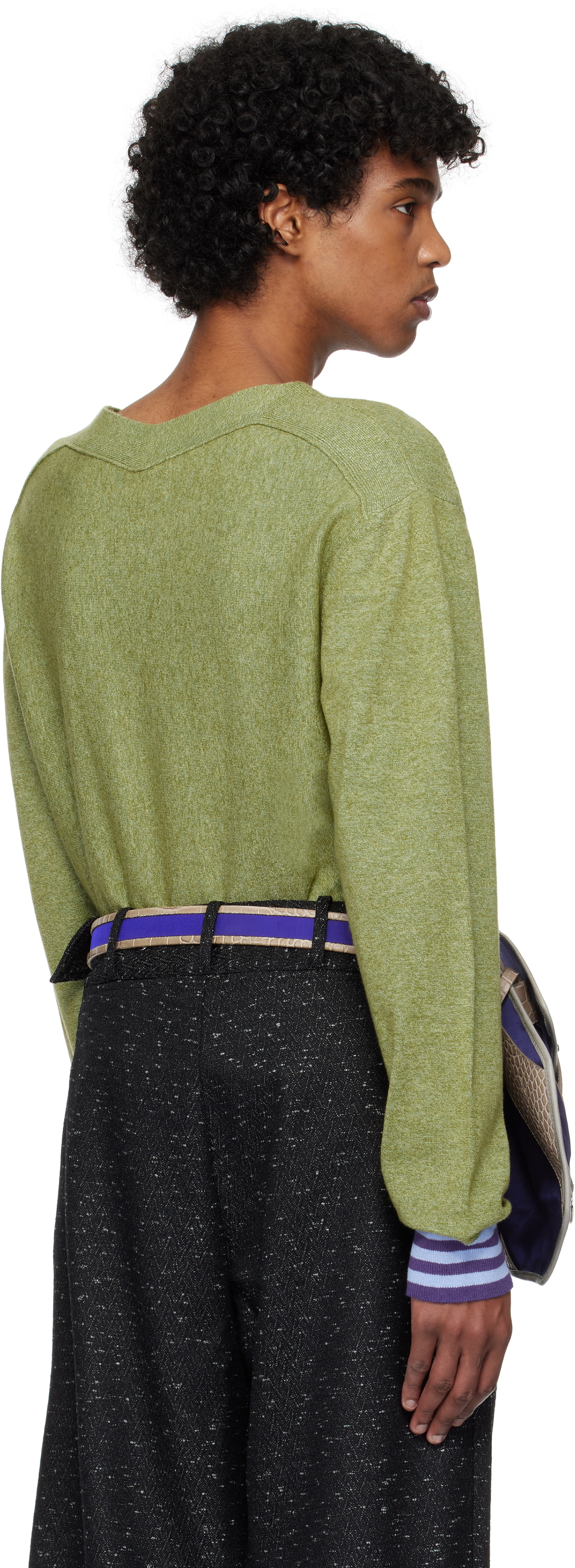 Kiko Kostadinov Green Ostro Sweater Kiko Kostadinov