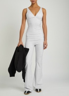Tala Dayflex V-neck Stretch-jersey Vest Grey