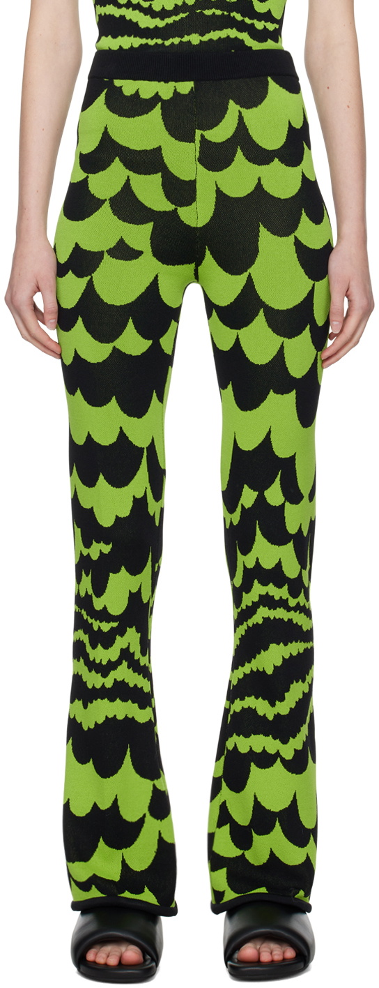 SIMONMILLER Green & Black Whitsett Trousers