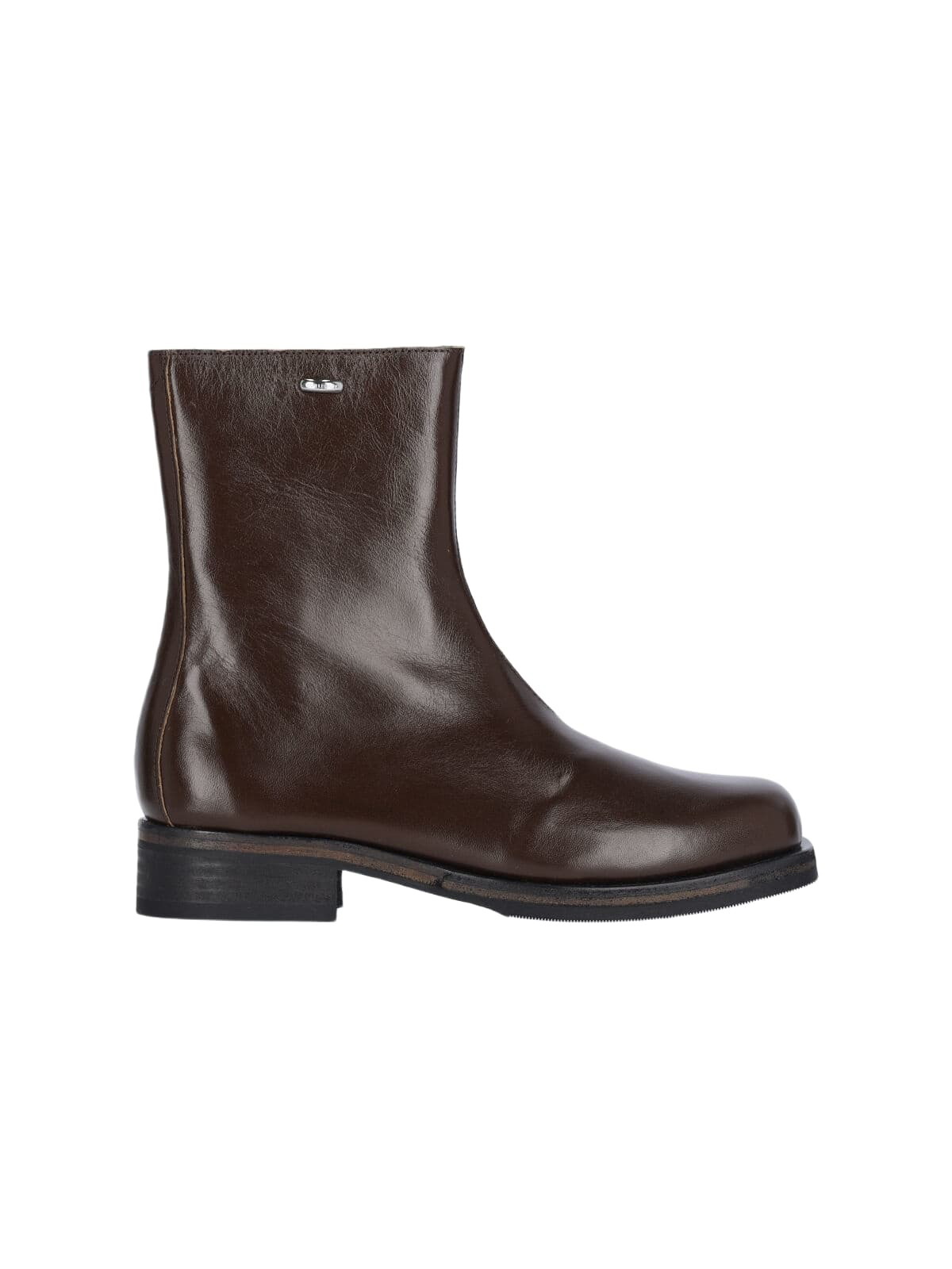 Our Legacy Camion Smooth Leather Ankle Boots Our Legacy