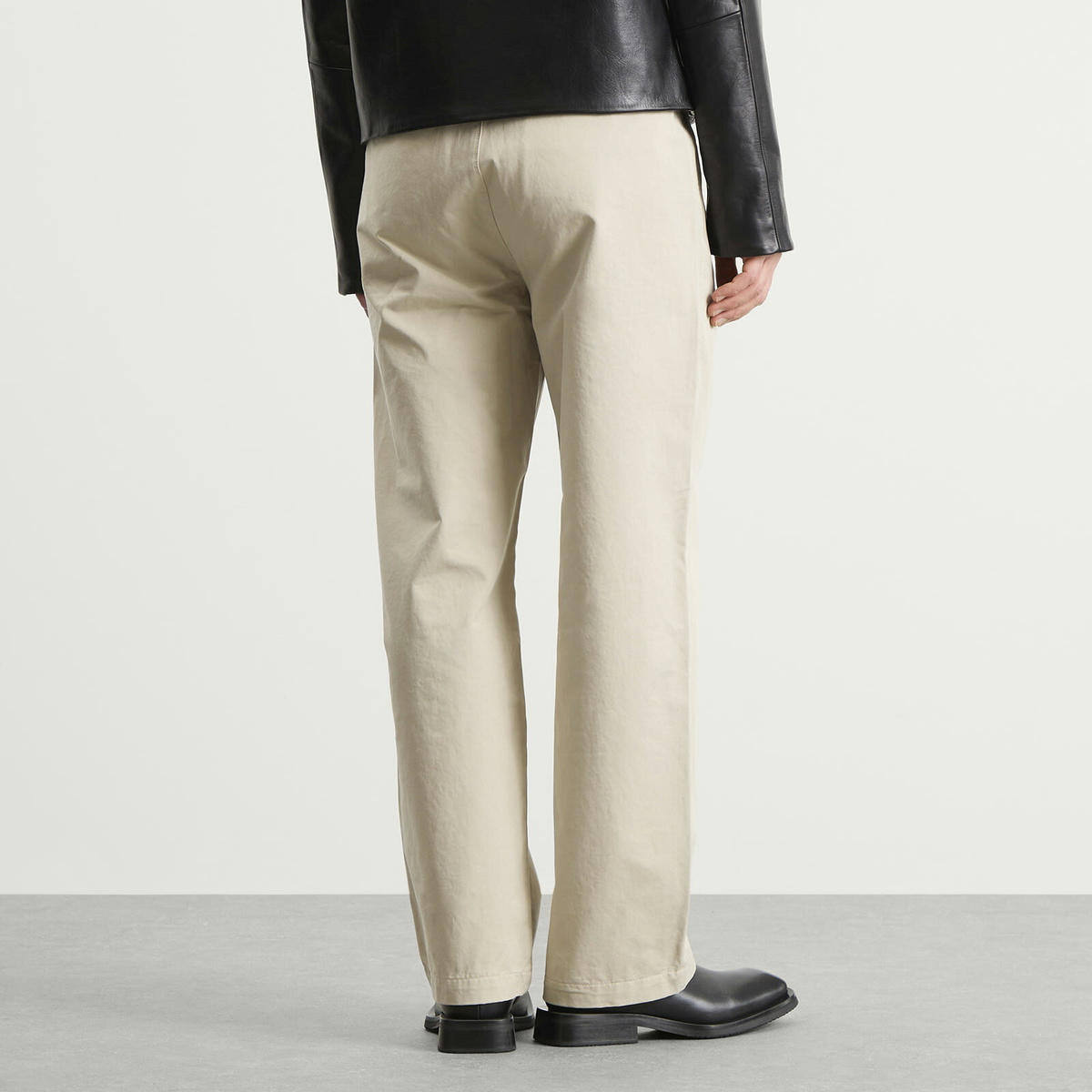 Carter Young Men's Big Ben Chino in Pale Khaki
