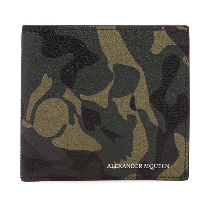 Photo: Alexander McQueen Camouflage Billfold Wallet
