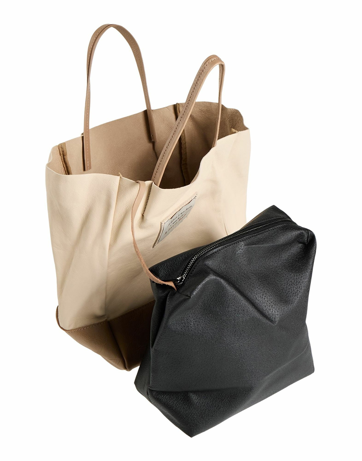 Alessia Santi Womens Handbag in Beige